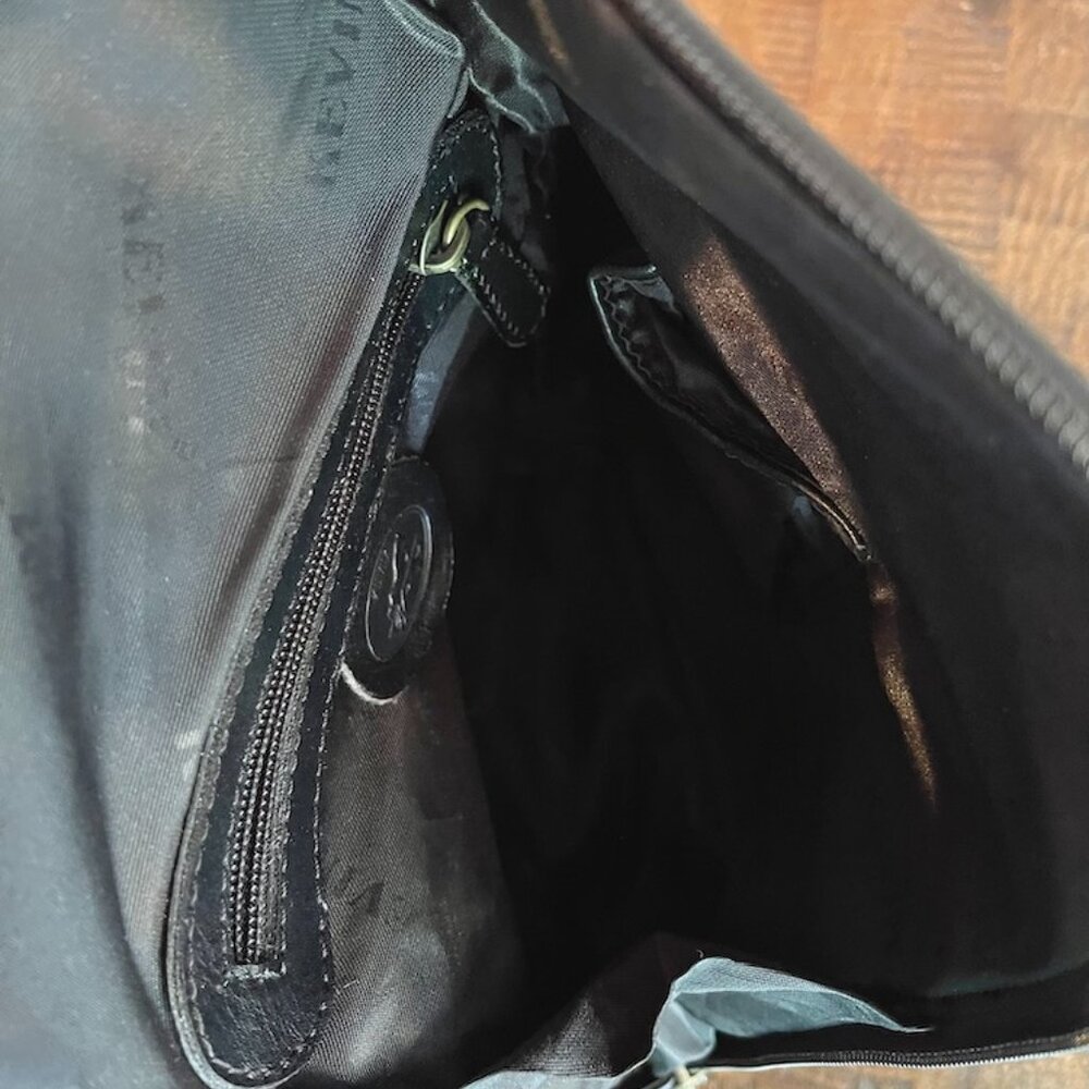 Leather Backpack Slim Medium New - image 3